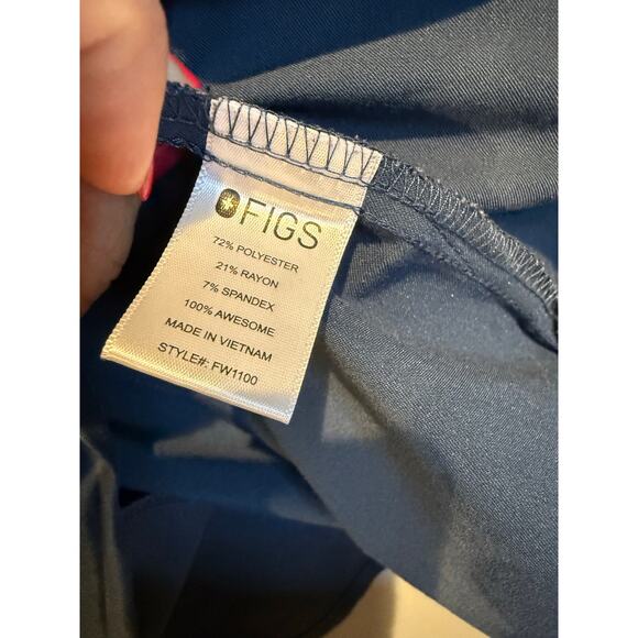 FIGS Technical Collection Scrub Set | Size XXL | Navy Blue - Picture 6 of 10